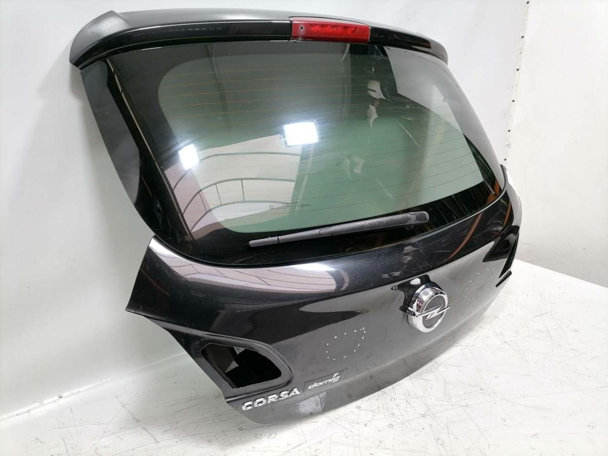 Opel Corsa E original Heckklappe mit Heckscheibe Z22Y Onyx Schwarz 5-Türer Bj.2017